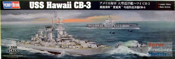 HBS86515 1:350 Hobby Boss USS Hawaii CB-3