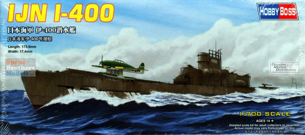 HBS87017 1:700 Hobby Boss IJN I-400 Class Submarine - Sprue