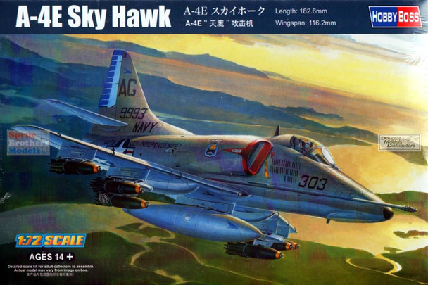 HBS87254 1:72 Hobby Boss A-4E Skyhawk