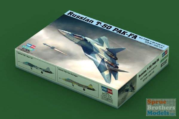 HBS87257 1:72 Hobby Boss Russian T-50 PAK-FA - Sprue Brothers