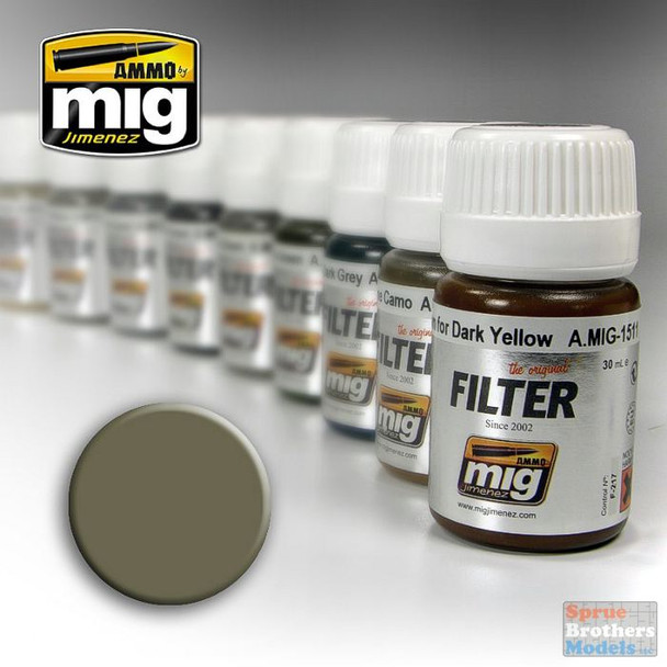 AMM1507 AMMO by Mig Filter - Tan for Yellow Green