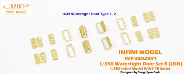 INFIMP35028R1 1:350 Infini Model Watertight Door Set B (US Navy)