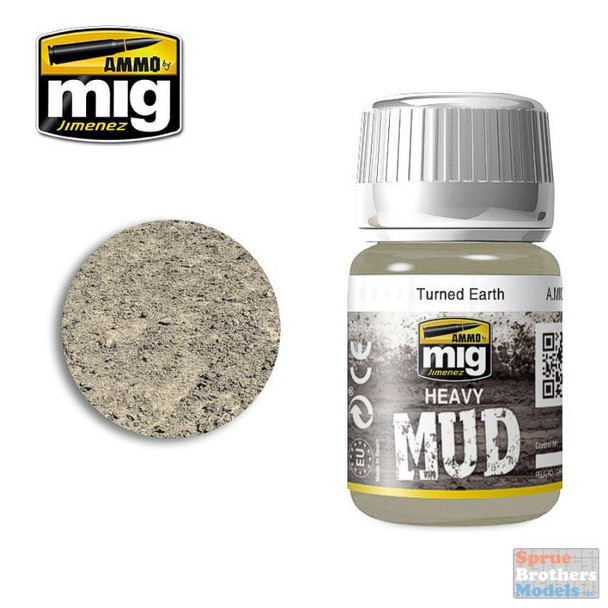 AMM1702 AMMO by Mig Heavy Mud - Turned Earth