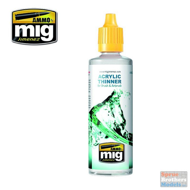 AMM2000 AMMO by Mig Acrylic Thinner (for Brush & Airbrush) 60ml