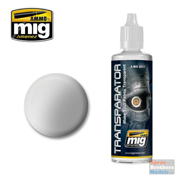AMM2017 AMMO by Mig - Transparator 60ml (make your paints transparent)