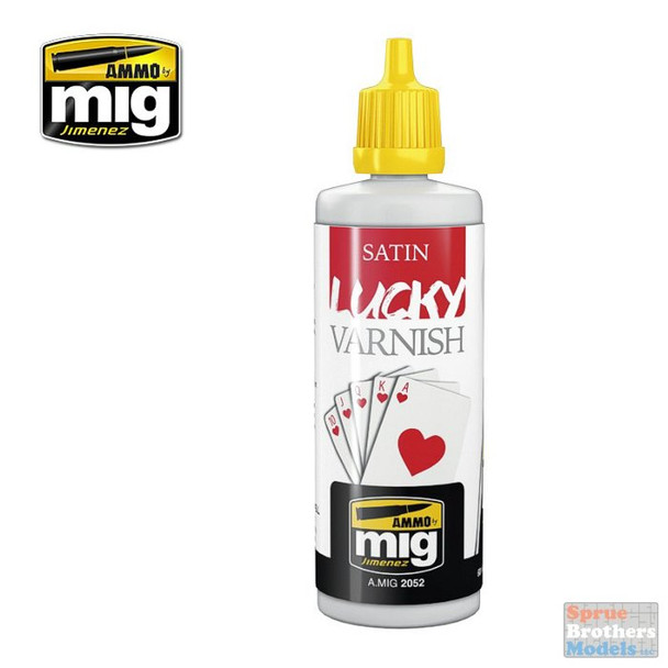 AMM2052 AMMO by Mig Lucky Varnish - Satin (60ml)