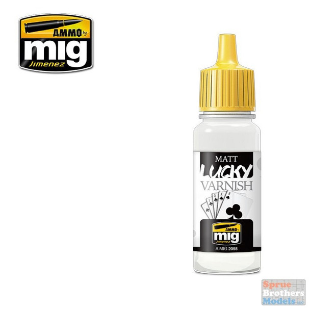 AMM2055 AMMO by Mig Lucky Varnish - Matt (17ml)