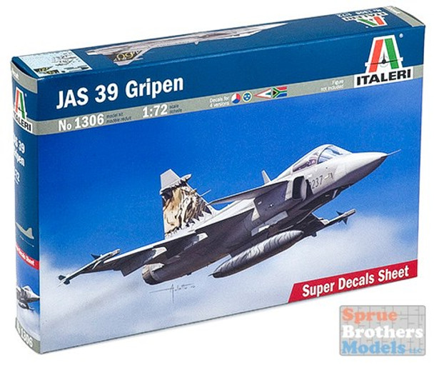 ITA1306 1:72 Italeri JAS 39 Gripen #1306