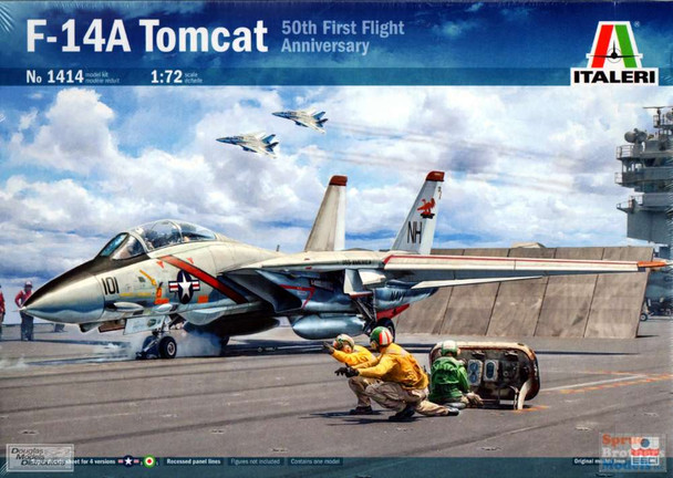 ITA1414 1:72 Italeri F-14A Tomcat '50th First Flight Anniversary'
