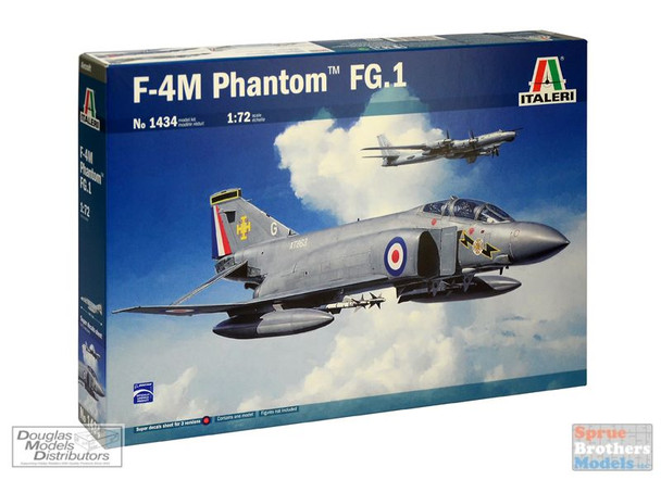 ITA1434 1:72 Italeri F-4M Phantom FG.1