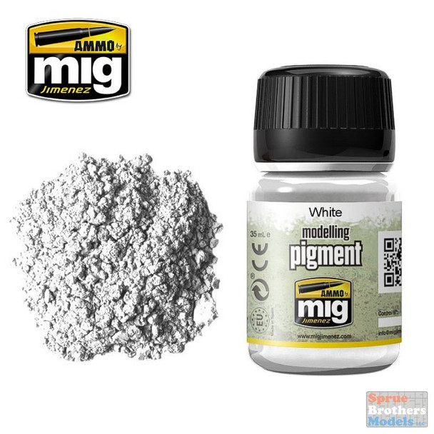 AMM3016 AMMO by Mig Modelling Pigment - White