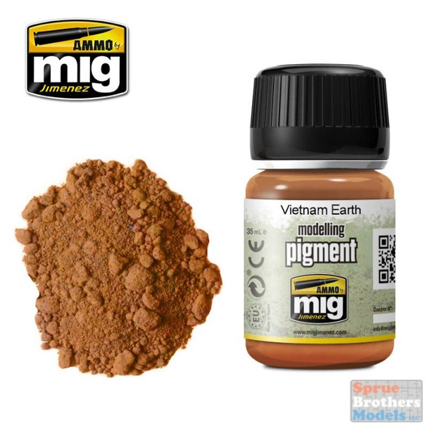 AMM3022 AMMO by Mig Modelling Pigment - Vietnam Earth