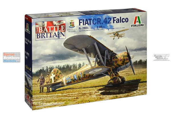 ITA2801 1:48 Italeri Fiat CR.42 Falco Battle of Britain