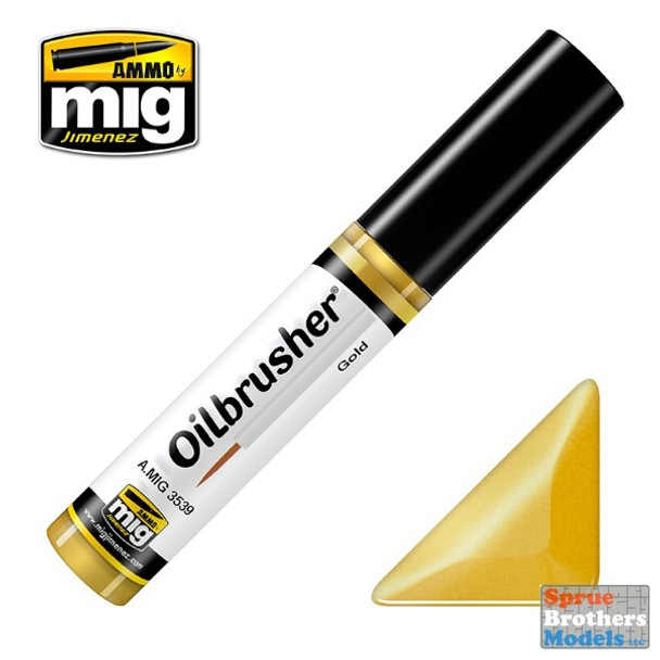 AMM3539 AMMO by Mig Oilbrusher - Gold