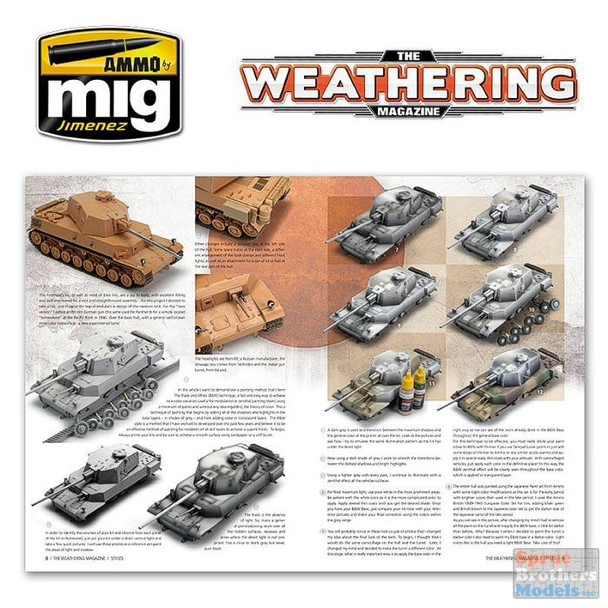 AMM4511 AMMO by Mig The Weathering Magazine #12 - Styles