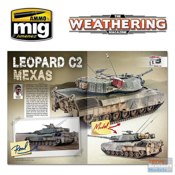 AMM4517 AMMO by Mig The Weathering Magazine #18 - Real
