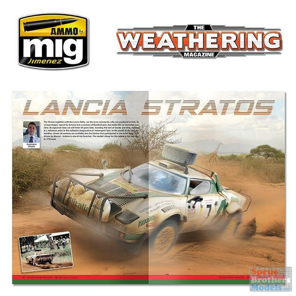 AMM4522 AMMO by Mig The Weathering Magazine #23 - Die Cast (From Toy to Model)