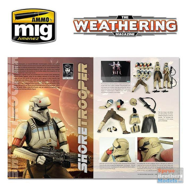 AMM4522 AMMO by Mig The Weathering Magazine #23 - Die Cast (From Toy to Model)