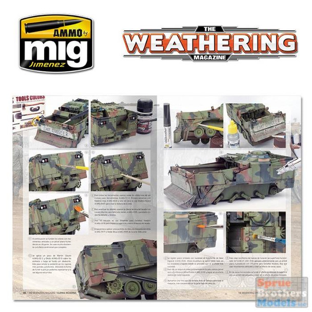 AMM4525 AMMO by Mig The Weathering Magazine #26 - Modern Warfare