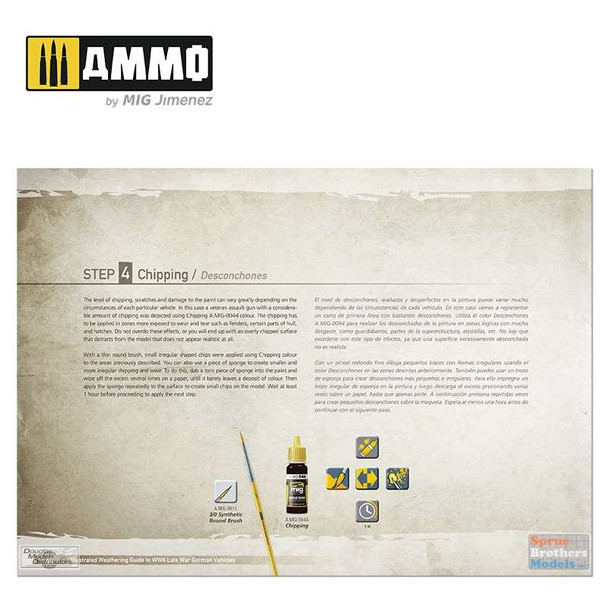 AMM6015 AMMO by Mig - Illustrated Weathering Guide to WWII Late War German Vehicles