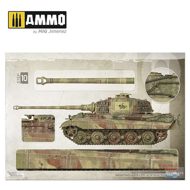 AMM6015 AMMO by Mig - Illustrated Weathering Guide to WWII Late War German Vehicles