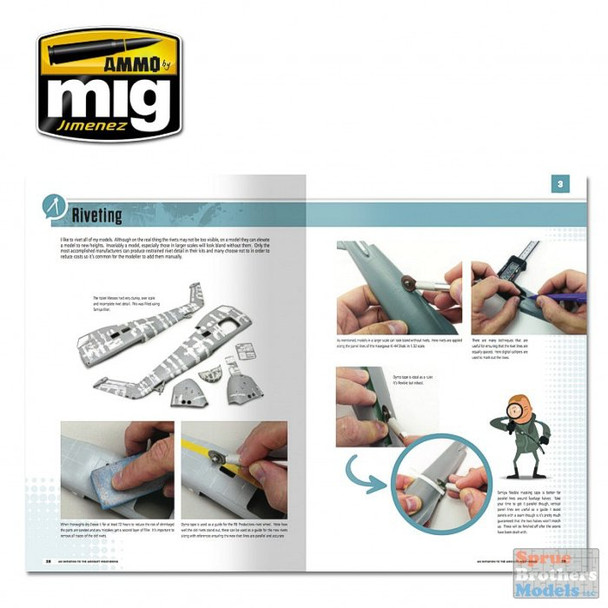 AMM6030 AMMO by Mig - Modelling School: An Initiation to Aircraft Weathering