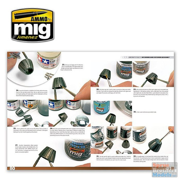 AMM6051 AMMO by Mig Encyclopedia of Aircraft Modelling Techniques #2 - Interiors and Assembly