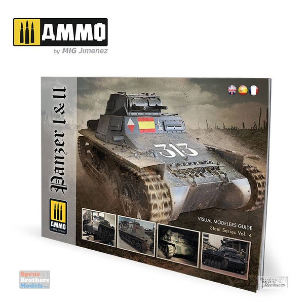 AMM6083 AMMO by Mig Camouflage Visual Modelers Guide Vol 4 - Panzer I & II