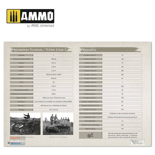 AMM6083 AMMO by Mig Camouflage Visual Modelers Guide Vol 4 - Panzer I & II