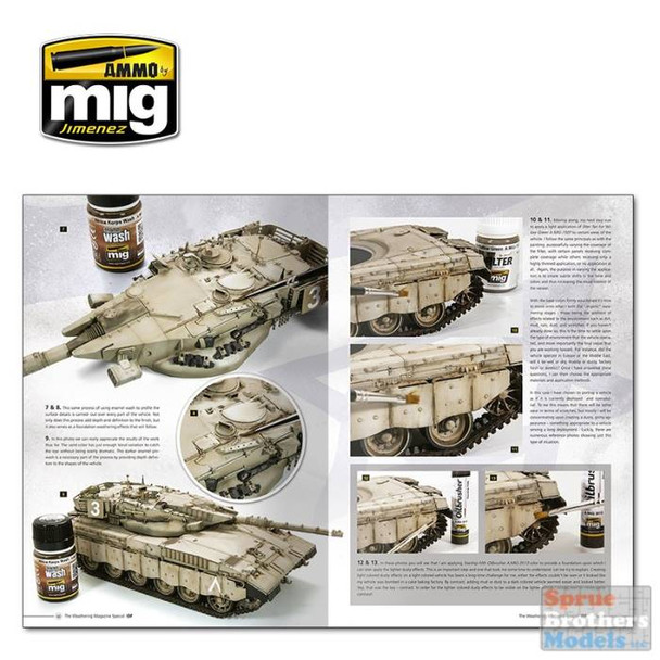 AMM6128 AMMO by Mig The Weathering Special - How to Paint IDF Tanks