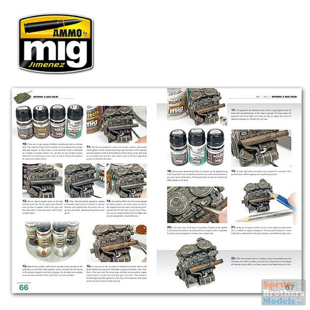 AMM6151 AMMO by Mig Encyclopedia of Armor Modelling Techniques #2 - Interiors & Base Color