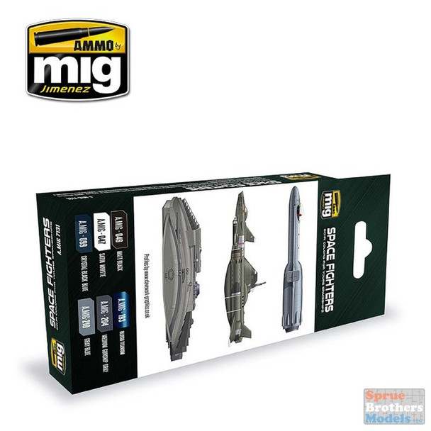 AMM7131 AMMO by Mig Paint Set - Space Fighters