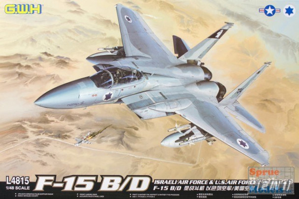 LNRL4815 1:48 Great Wall Hobby F-15B F-15D Eagle US Air Force & Israeli Air Force