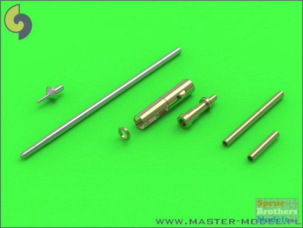 MASAM32068 1:32 Master Model MiG-15 & MiG-15bis Fagot Gun Barrels, Antenna Base & Pitot Tube Set