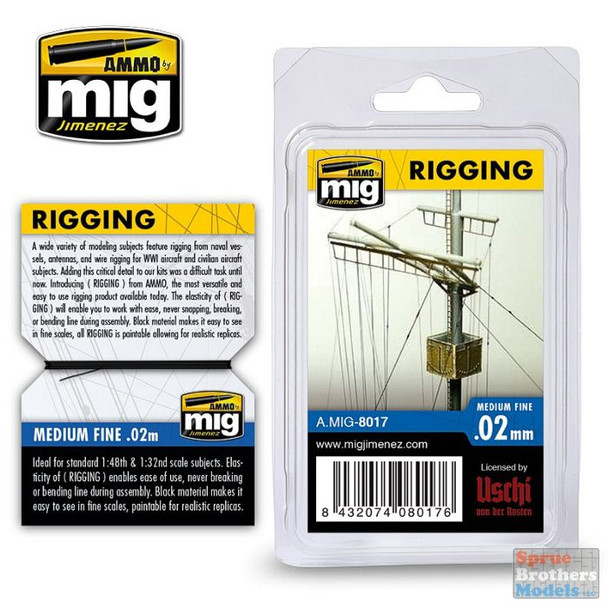 AMM8017 AMMO by Mig Rigging - Medium Fine 0.02mm