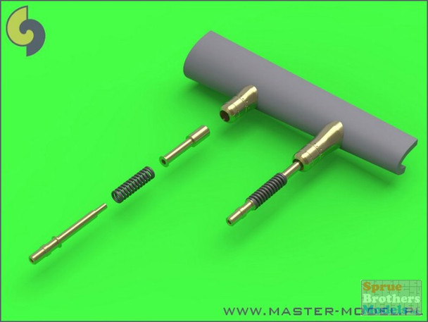 MASAM48085 1:48 Master Model Hawker Hurricane Mk.IIC Hispano Mk II 20mm Cannons (with round recoil springs)