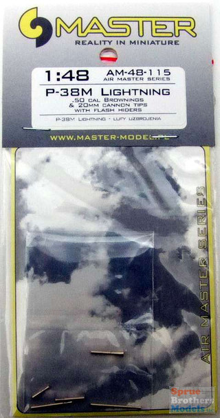 MASAM48115 1:48 Master Model P-38M Lightning Armament Set