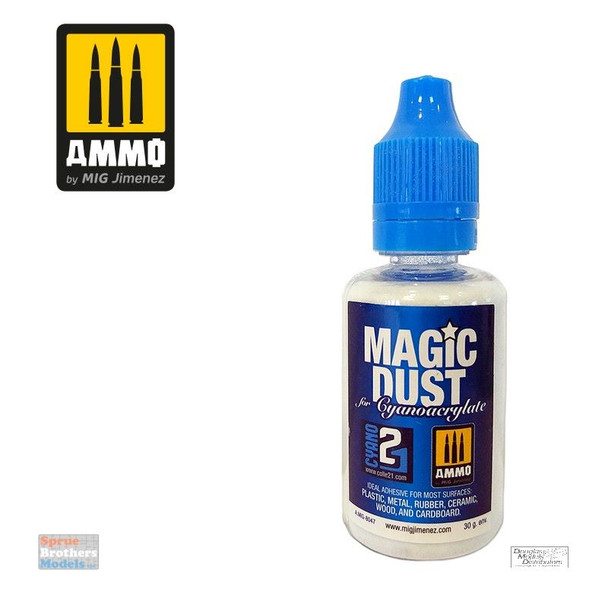AMM8047 AMMO by Mig -  Magic Dust for Cyanoacrylate 30g