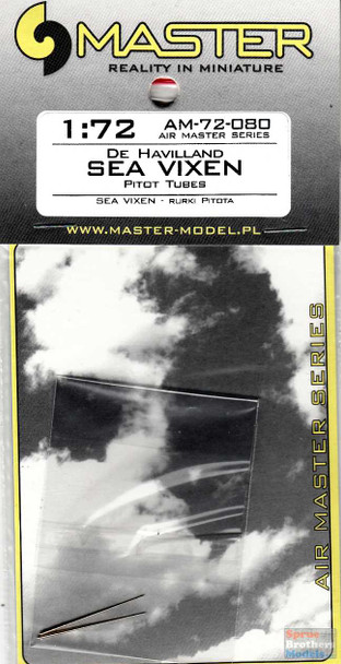 MASAM72080 1:72 Master Model De Havilland Sea Vixen Pitot Tubes