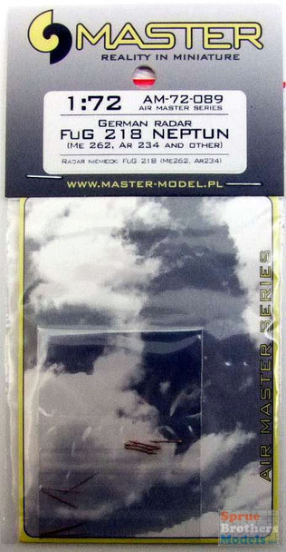 MASAM72089 1:72 Master Model German Radar FuG 218 NEPTUN