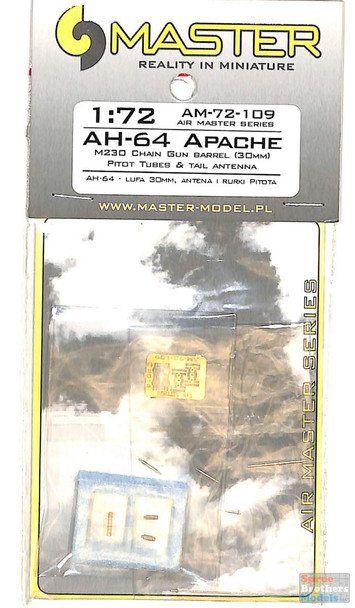 MASAM72109 1:72 Master Model -  AH-64 Apache Detail Set