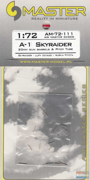 MASAM72111 1:72 Master Model -  A-1 Skyraider Detail Set
