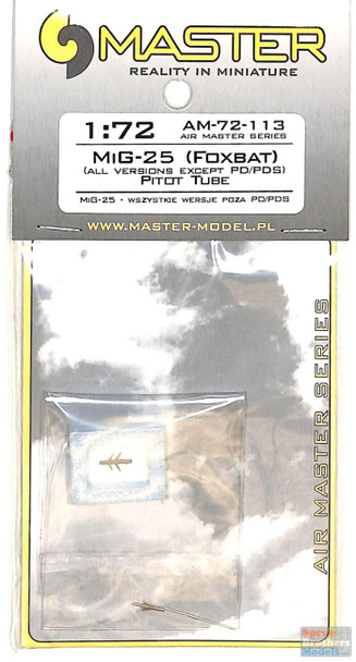 MASAM72113 1:72 Master Model -  MiG-25 Foxbat Pitot Tube