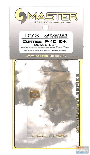 MASAM72124 1:72 Master Model P-40E-N Warhawk Detail Set