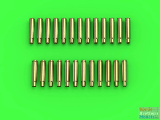 MASGM35025 1:35 Master Model German Machine Gun MG-34 MG-42 (7.92mm) Empty Shells (25pcs)