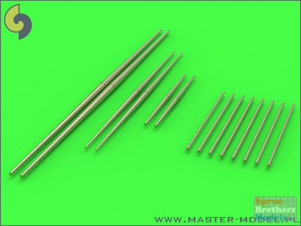 MASSM350077 1:350 Master Model SMS Viribus Unitis Set of Masts, Yards and Other Turned Parts