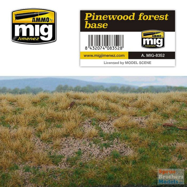 AMM8352 AMMO by Mig Diorama Base - Pinewood Forest