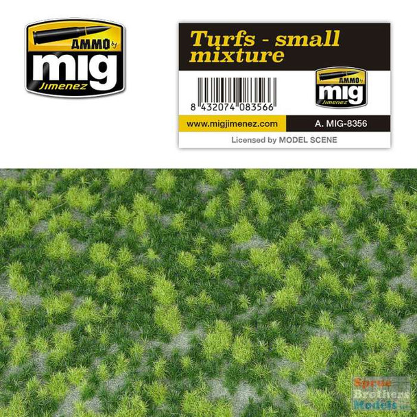 AMM8356 AMMO by Mig Diorama Base - Turfts Small Mixture