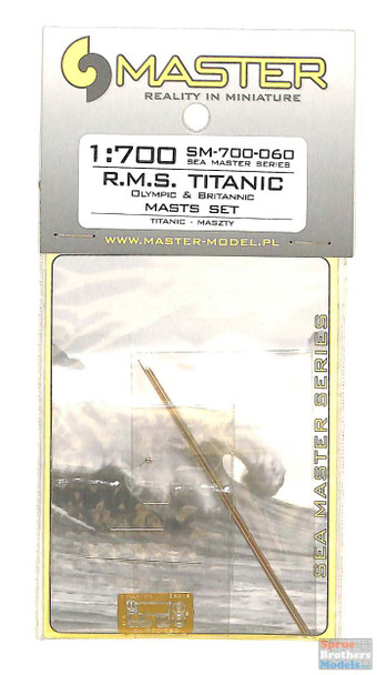 MASSM700060 1:700 Master Model RMS Titanic/Olympic/Brittanic Masts Set