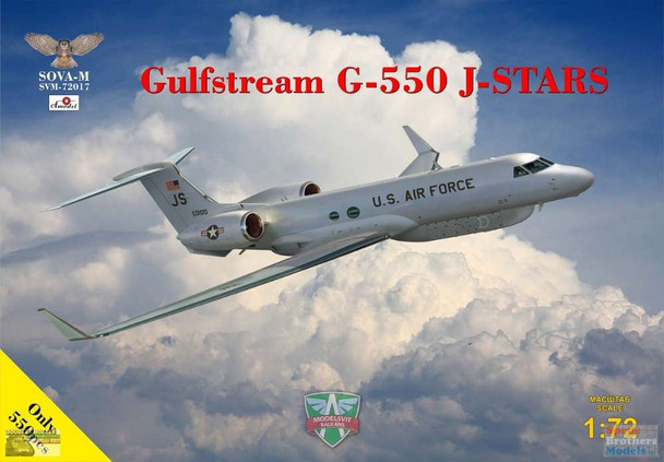 MDVSV72017 1:72 Modelsvit SOVA-M Gulfstream G-550 JSTARS